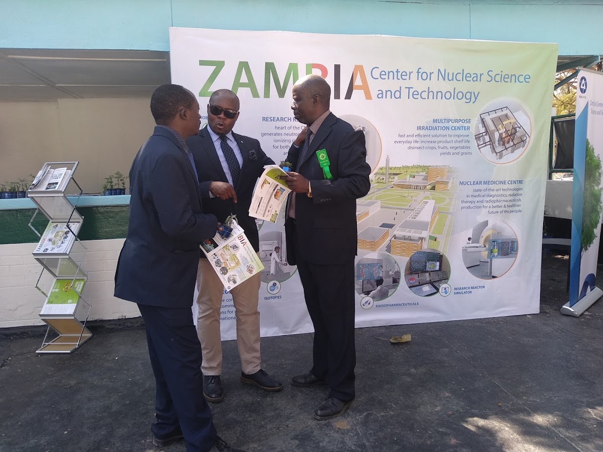 Zambia Center for Nuclear Science and Technology premiered  at the 2018 Zambia Agriculture and Commercial Show